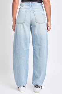 Women's Rigid Detailed Barrel Jeans