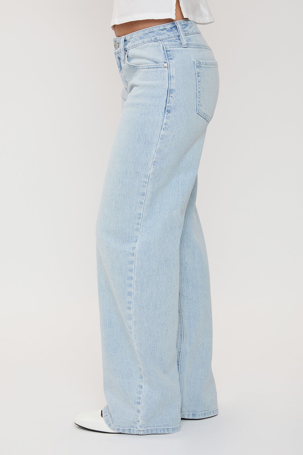 Women's Luxe Britney Wide Leg Jeans