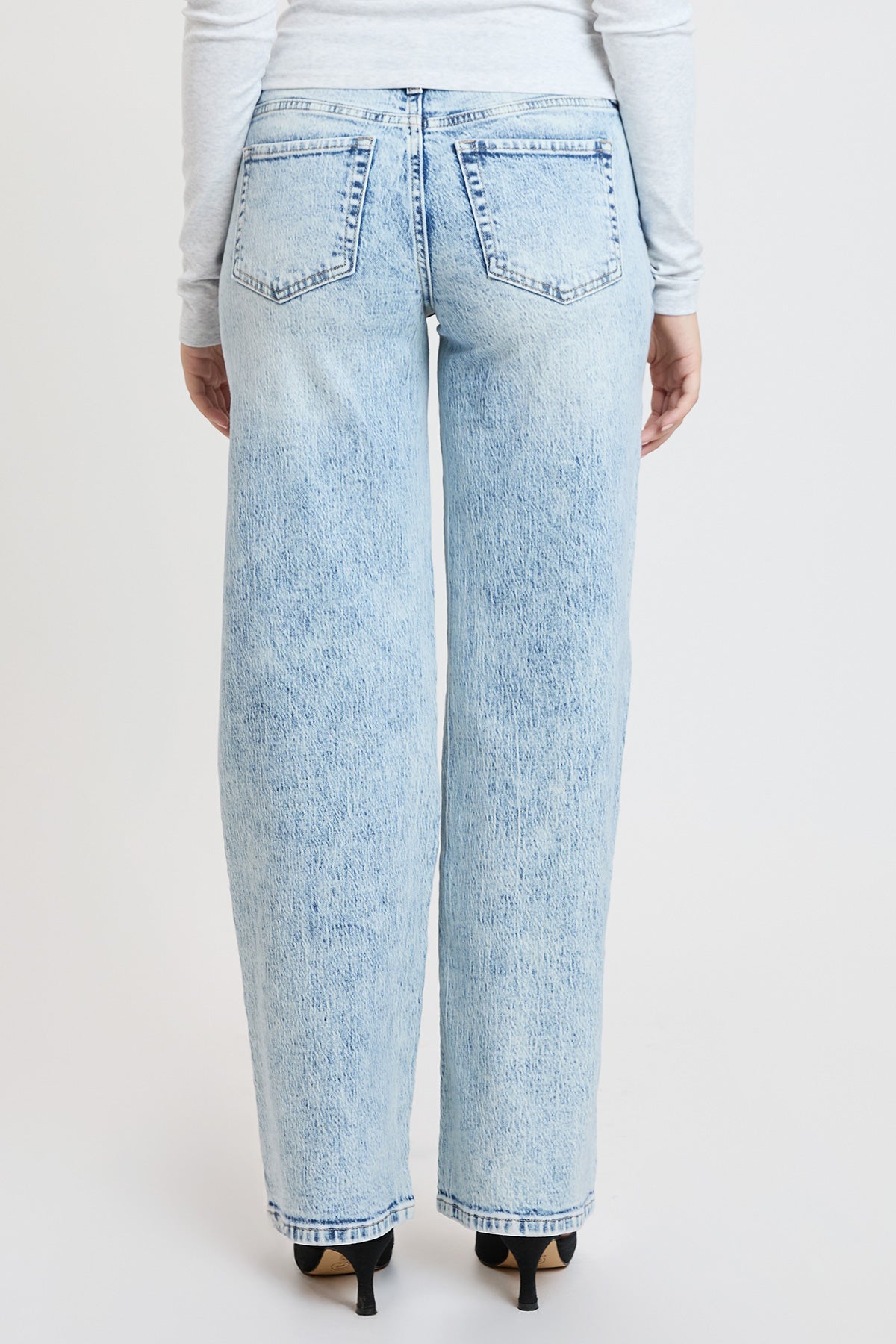 Women's Luxe Britney Wide Leg Jeans