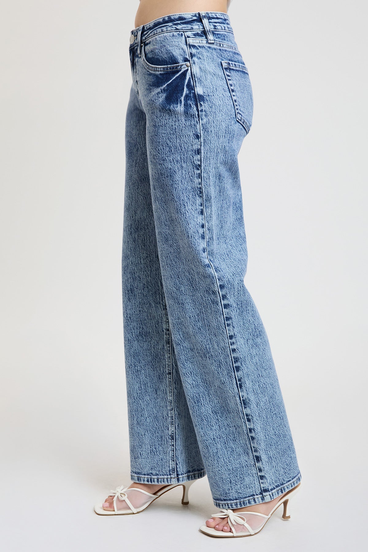 Women's Luxe Britney Wide Leg Jeans