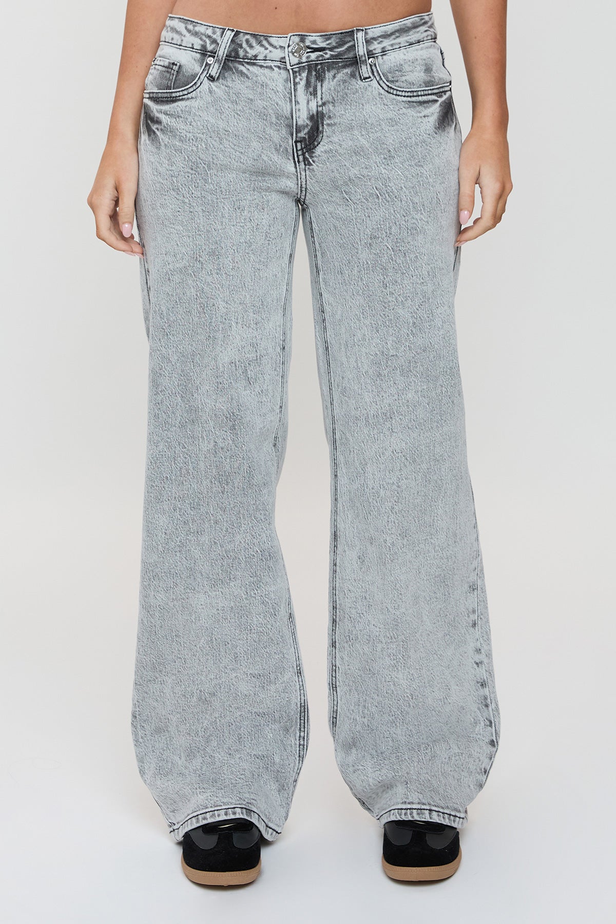 Women's Luxe Britney Wide Leg Jeans