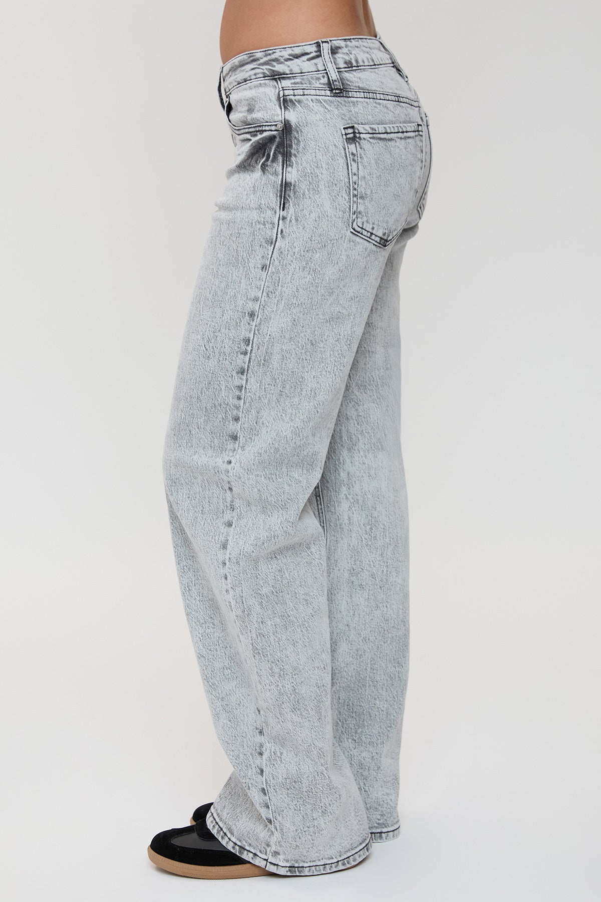 Women's Luxe Britney Wide Leg Jeans