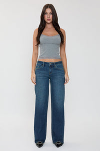Women's Luxe Britney Wide Leg Jeans