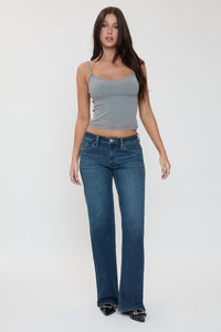 Women's Luxe Britney Wide Leg Jeans