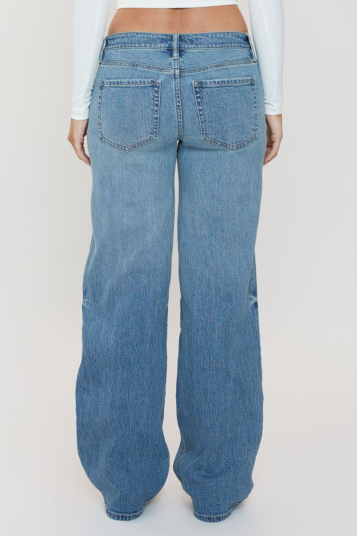 Women's Luxe Britney Wide Leg Jeans