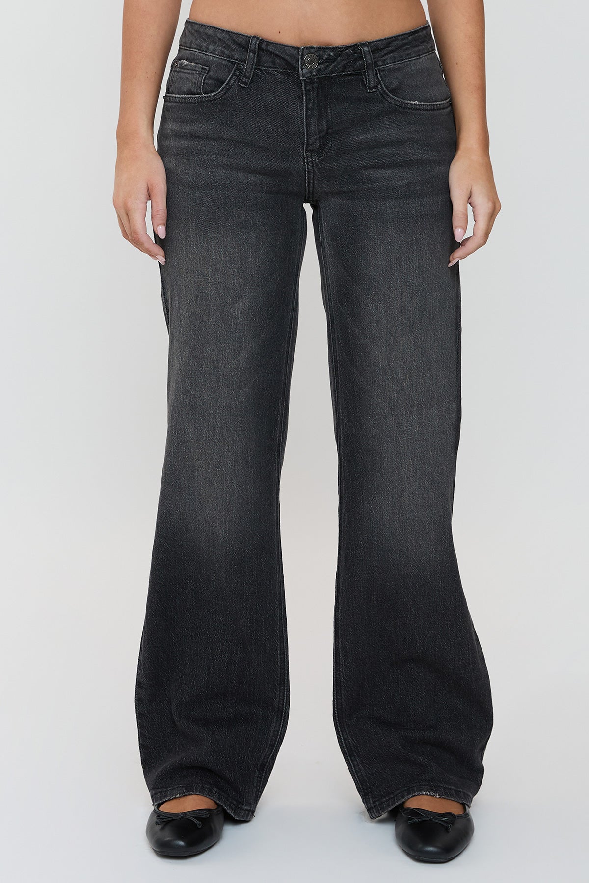 Women's Luxe Britney Wide Leg Jeans