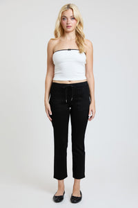 Women's High Rise Pull On Straight Leg Jogger