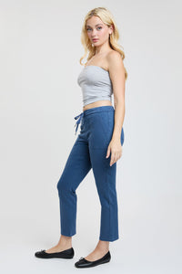 Women's High Rise Pull On Straight Leg Jogger