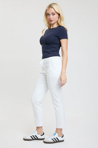 Women's High Rise Pull On Straight Leg Jogger