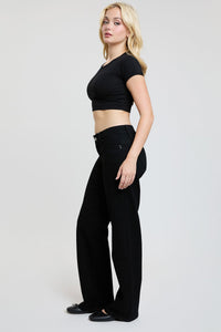 Women's Luxe Low Rise WannaBettaButt Wide Leg Jeans