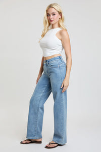Women's Luxe High Rise WannaBettaButt Straight Leg Jeans