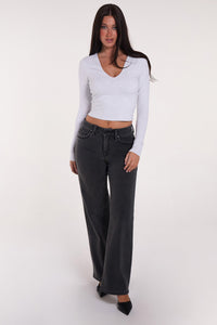 Women's Luxe High Rise WannaBettaButt Straight Leg Jeans