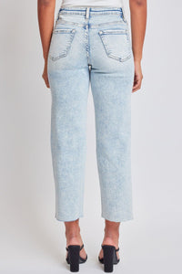Women's Luxe Cropped Straight Leg Jeans