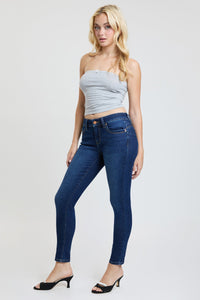 Women's Luxe Mid Rise WannaBettaButt Skinny Jeans