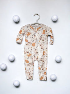 Bamboo Golf Zipper Romper