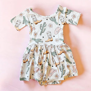 Bamboo Cowgirl Bodysuit Dress