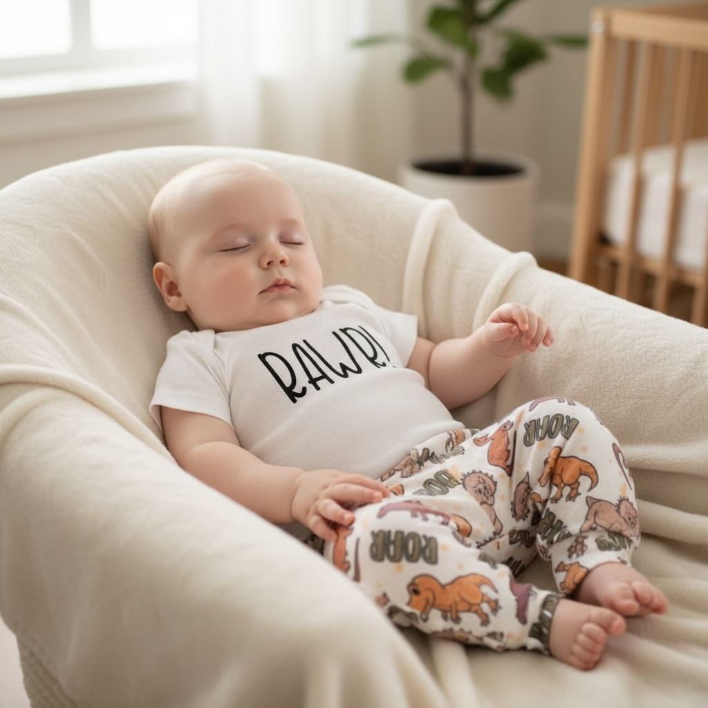 Dinosaur Baby Leggings Outfit