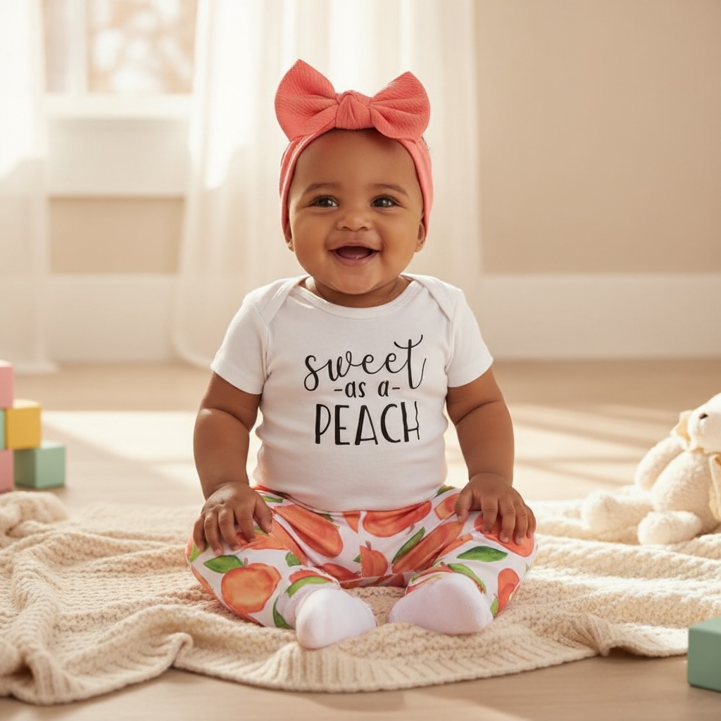 Sweet as a Peach Legging Outfit