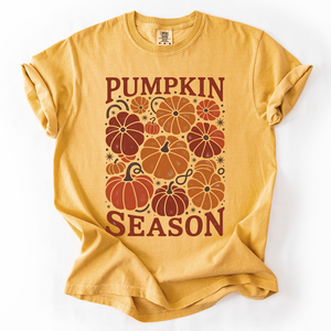 Pumpkin Season, Fall, Autumn, Comfort Colors T-Shirt