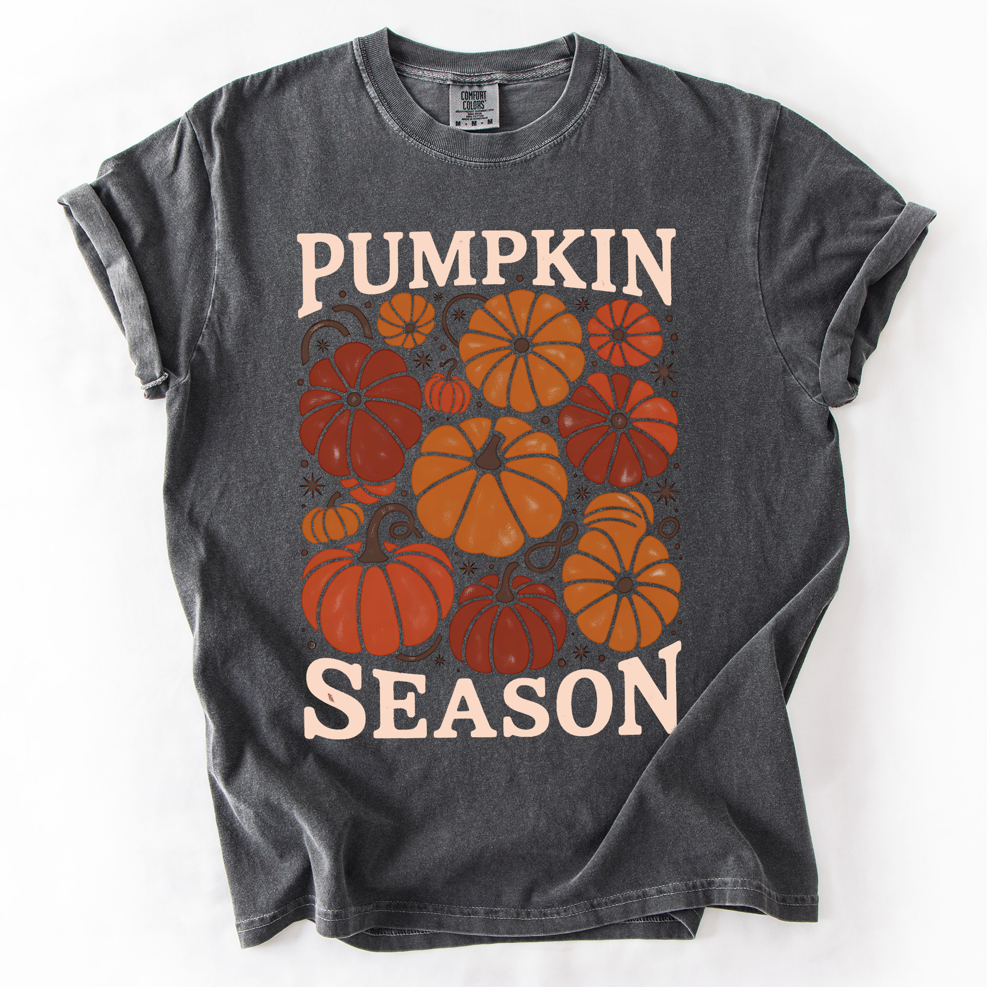 Pumpkin Season, Fall, Autumn, Comfort Colors T-Shirt