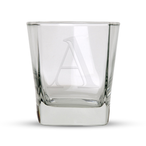 Monogrammed Rock Glasses (Set of 2)