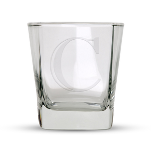 Monogrammed Rock Glasses (Set of 2)