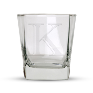 Monogrammed Rock Glasses (Set of 2)