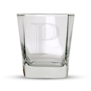 Monogrammed Rock Glasses (Set of 2)