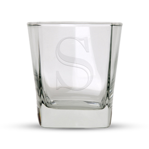 Monogrammed Rock Glasses (Set of 2)