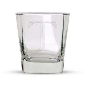 Monogrammed Rock Glasses (Set of 2)