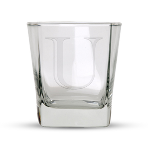 Monogrammed Rock Glasses (Set of 2)