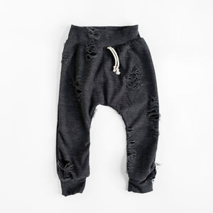 Distressed Denim Inspired Baby Joggers