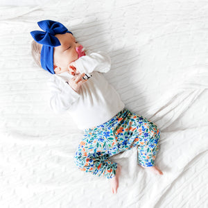 Wildflower Blooms Baby & Toddler Cotton Knit Leggings