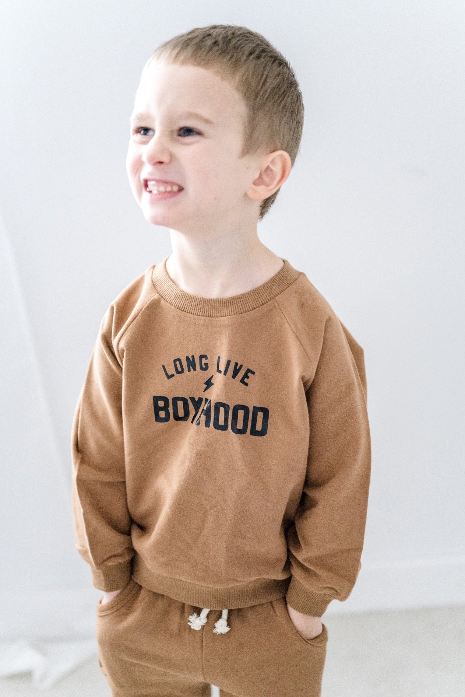 Long Live Boyhood organic lounge set