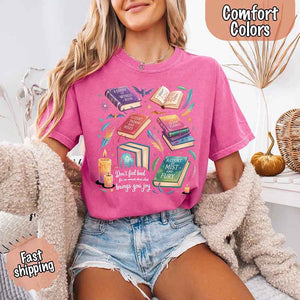 Velaris Book Lover Tee – Comfort Colors Bat Boys SJM Gift