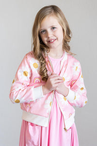 You are My Sunshine Satin Jacket