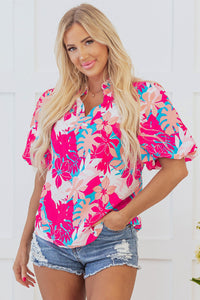 Karsyn V Neck Puff Sleeve Blouse