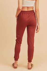 Bree Joggers : Wine