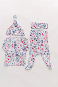 Newborn Outfit, Baby Outfit, Baby Girl Coming Home Outfit - Bloom