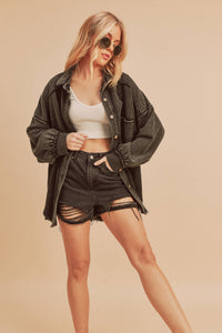 576BK Judie Jacket 5: Black / M / Outerwear