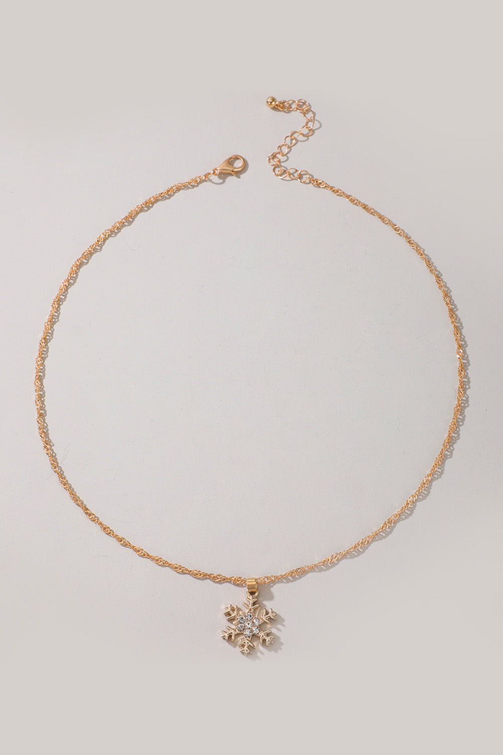 Kelsey Snowflake Christmas Fashion Necklace