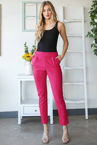 COMFY FIT PANTS - FUCHSIA