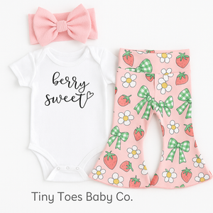 Strawberry Baby Bell Bottoms