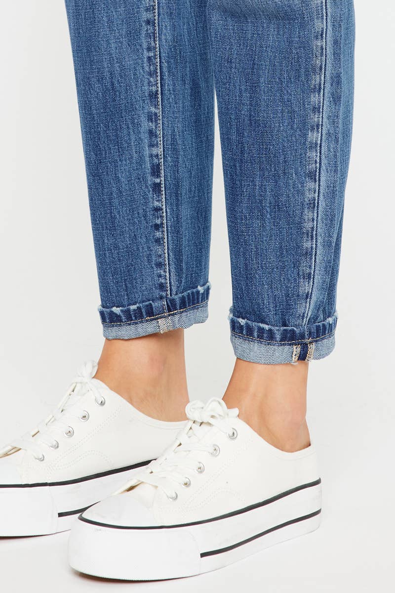 KanCan slouch fit drawstring denim