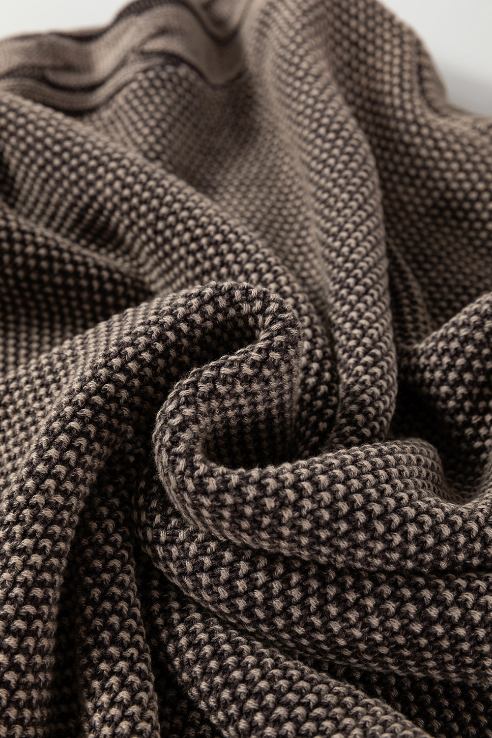 Aria Knit Sleeve Casual Sweater