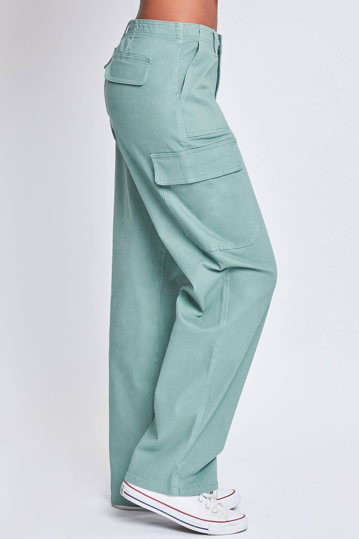 Porkchop Cargo Pkt Straight Leg Pant: Jasmine / Junior / 13