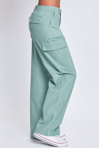 Porkchop Cargo Pkt Straight Leg Pant: Jasmine / Junior / 13