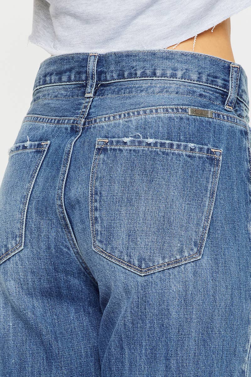 KanCan slouch fit drawstring denim