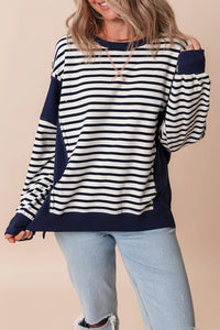 Sage Exposed Seam Loose Fit Sweatshirt