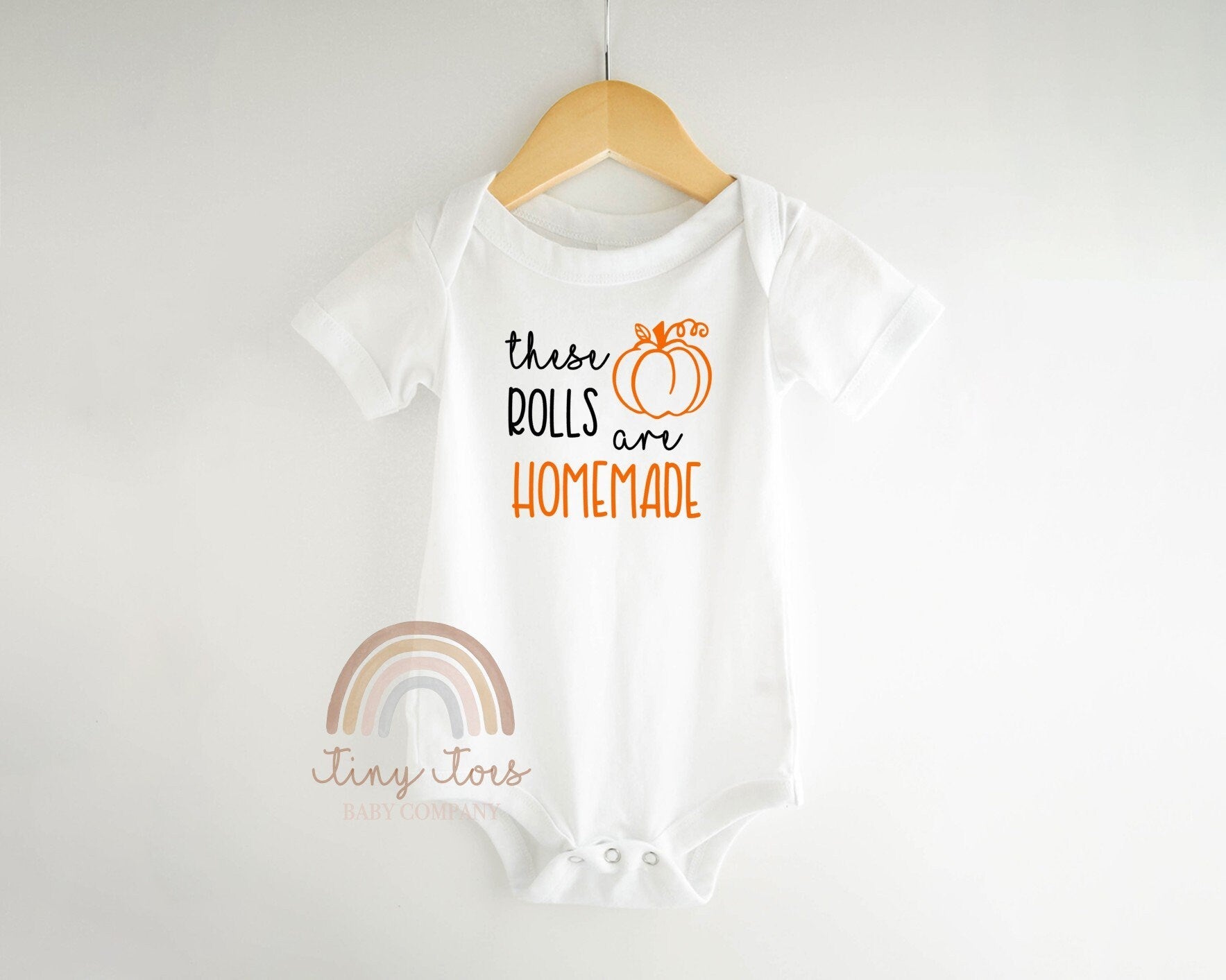 These Rolls Are Homemade Baby Bodysuit